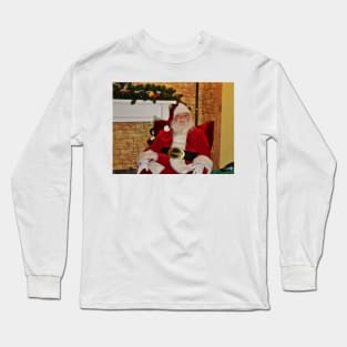 Man In Red Suit Long Sleeve T-Shirt